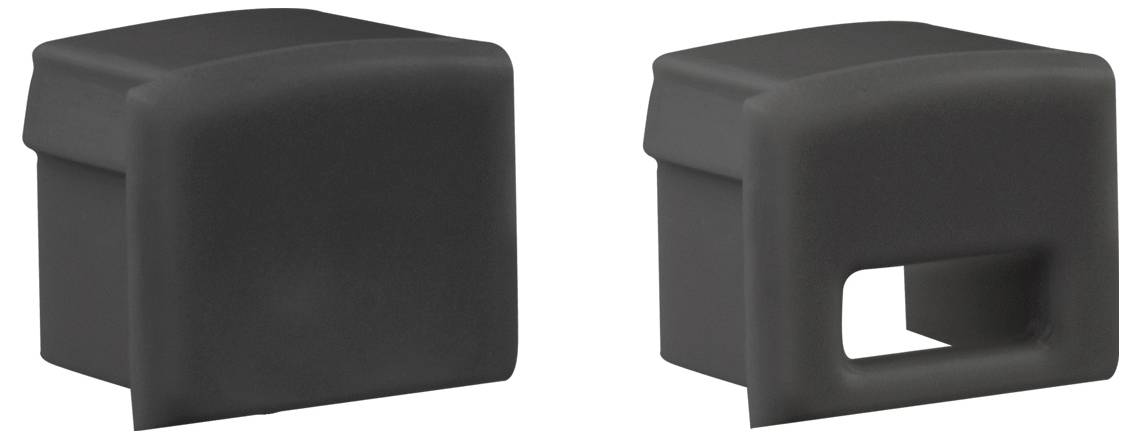 EVN FLAT7PAKSETB Profil-Endkappe (L x B) 2.00mm x 13.40mm 1St.