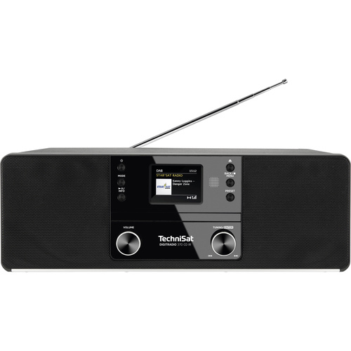 TechniSat DIGITRADIO 370 CD IR Tischradio DAB+, DAB, UKW, Internet WLAN, Bluetooth®, CD, USB, Inter