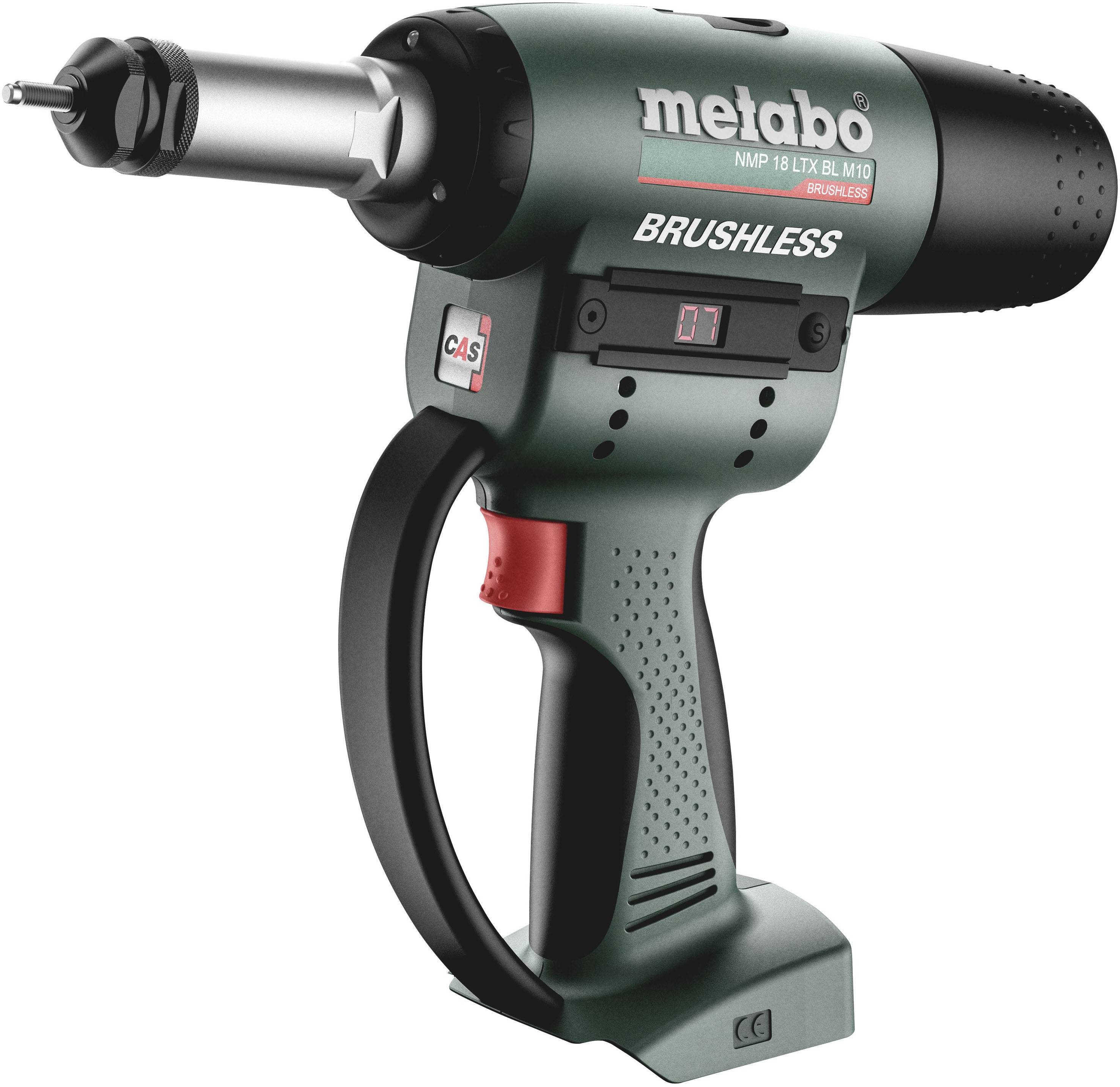 Metabo NMP 18 LTX BL M10 601788850 Akku-Nietmutternpistole 18V