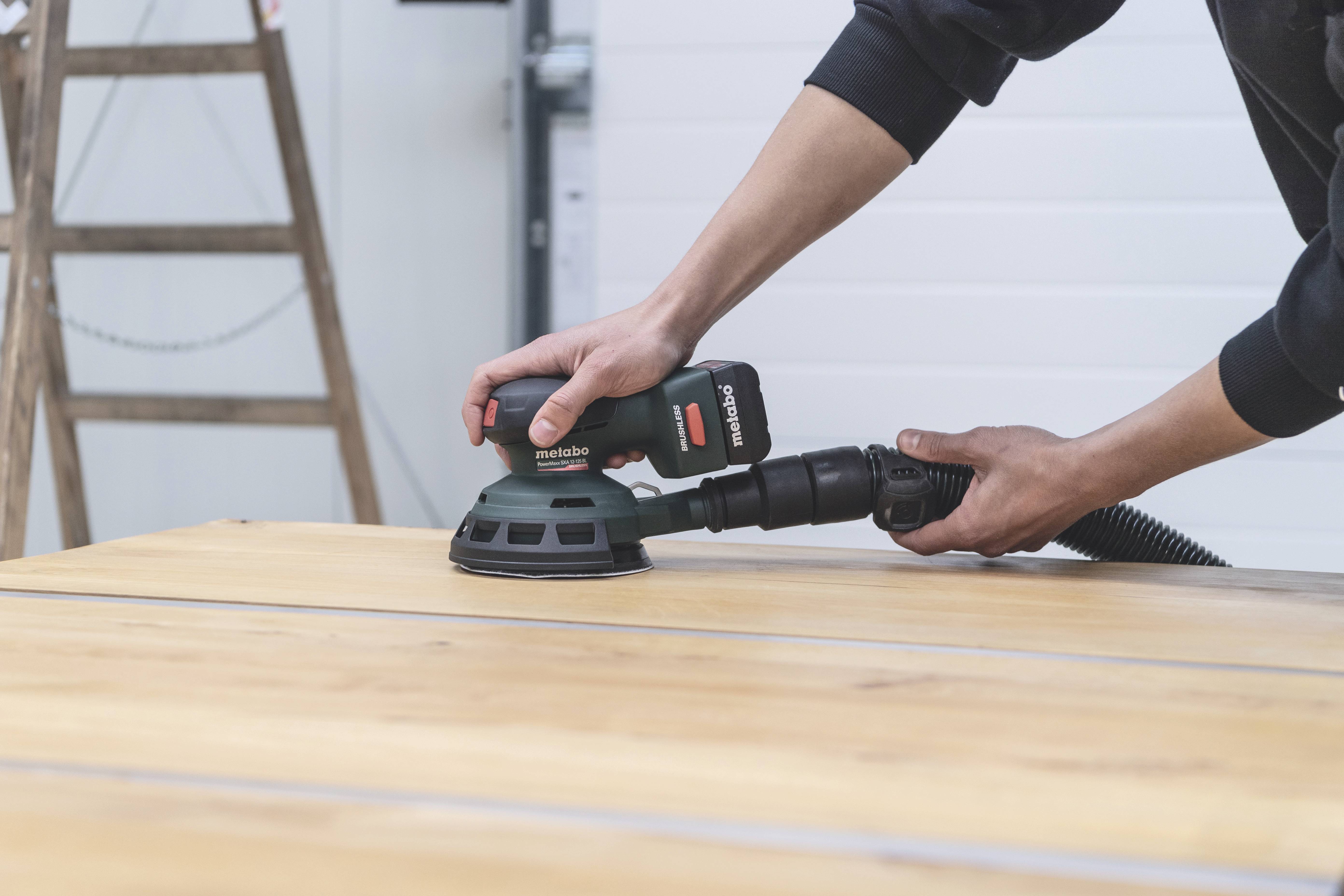 Metabo PowerMaxx SXA 12-125 BL 602035850 Akku-Exzenterschleifer ohne Akku 12V Ø 125mm