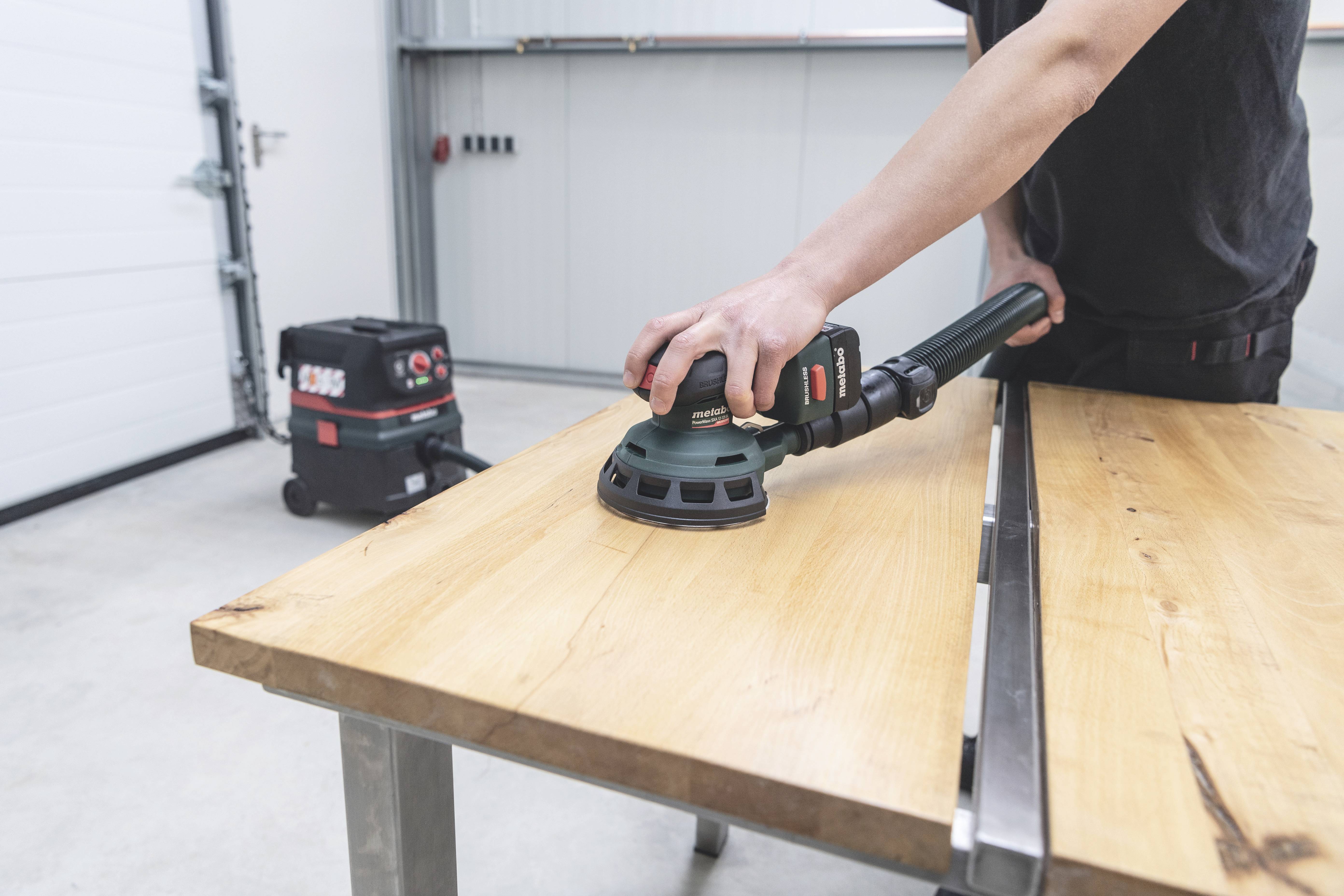 Metabo PowerMaxx SXA 12-125 BL 602035850 Akku-Exzenterschleifer ohne Akku 12V Ø 125mm