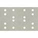 Metabo Haftschleifblätter 80 x 133 mm, P 60, 16 Löcher, mit Kletthaftung (SRA) 635198000