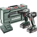 Metabo BS+SSD200LTBL 685193000 Akku-Bohrschrauber, Akku-Schlagschrauber 18V 2Ah Li-Ion inkl. Akku, inkl. Ladegerät Metabo BS+SSD200LTBL 685193000 Akku-Bohrschrauber, Akku-Schlagschrauber 18V 2Ah Li-Ion inkl. Akku, inkl. Ladegerät