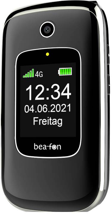 beafon SL880touch Senioren-Klapp-Handy SOS Taste Schwarz