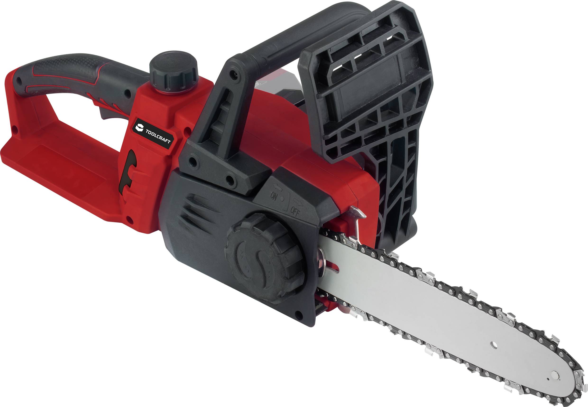 TOOLCRAFT ASK-200 / TAWB-200 Akku Kettensäge ohne Akku Schwertlänge 254mm