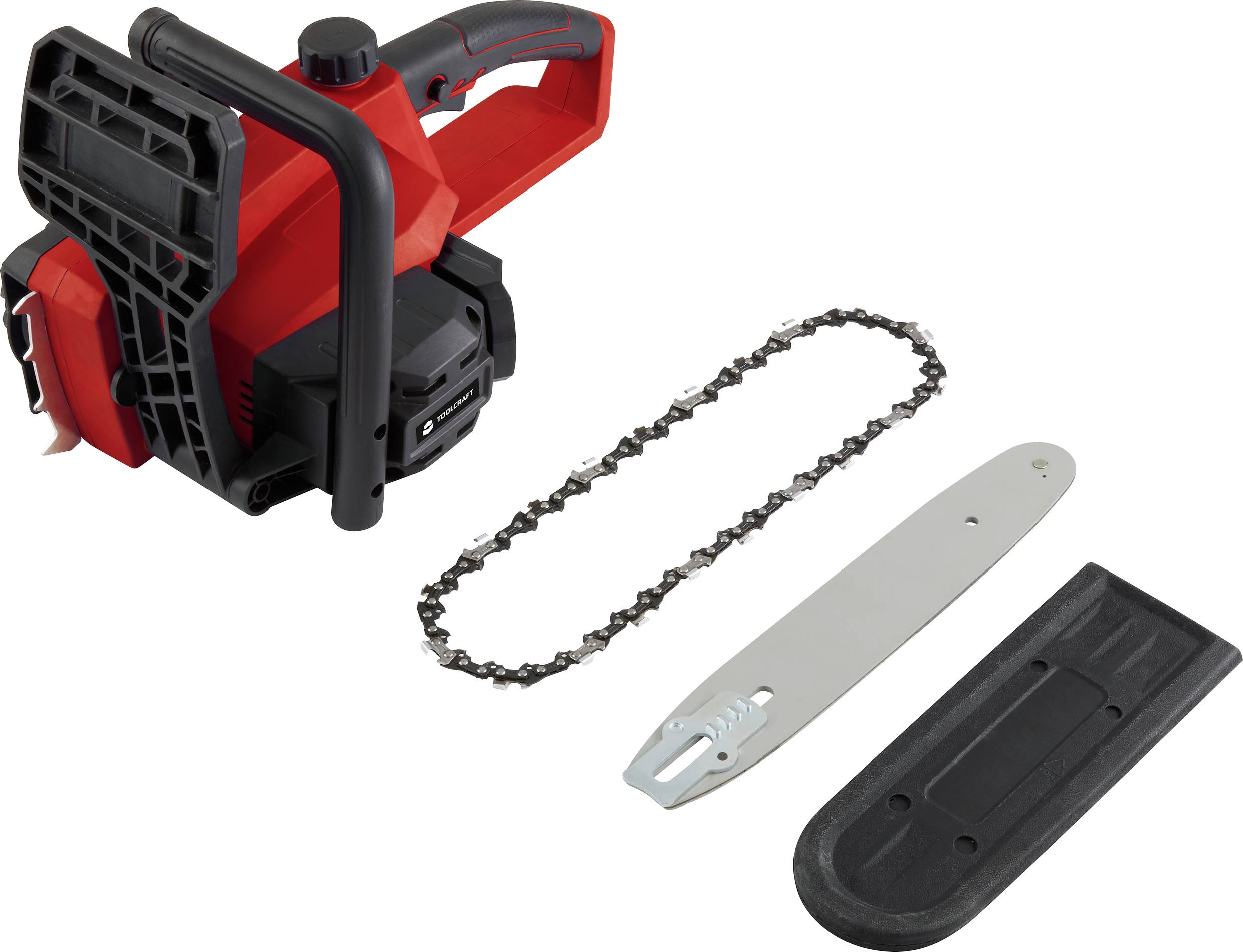 TOOLCRAFT ASK-200 / TAWB-200 Akku Kettensäge ohne Akku Schwertlänge 254mm