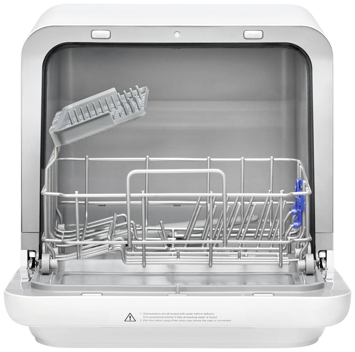 Bomann TSG 5701 Tisch-Geschirrspüler 420 mm EEK: G (A - G) Standgerät Weiß