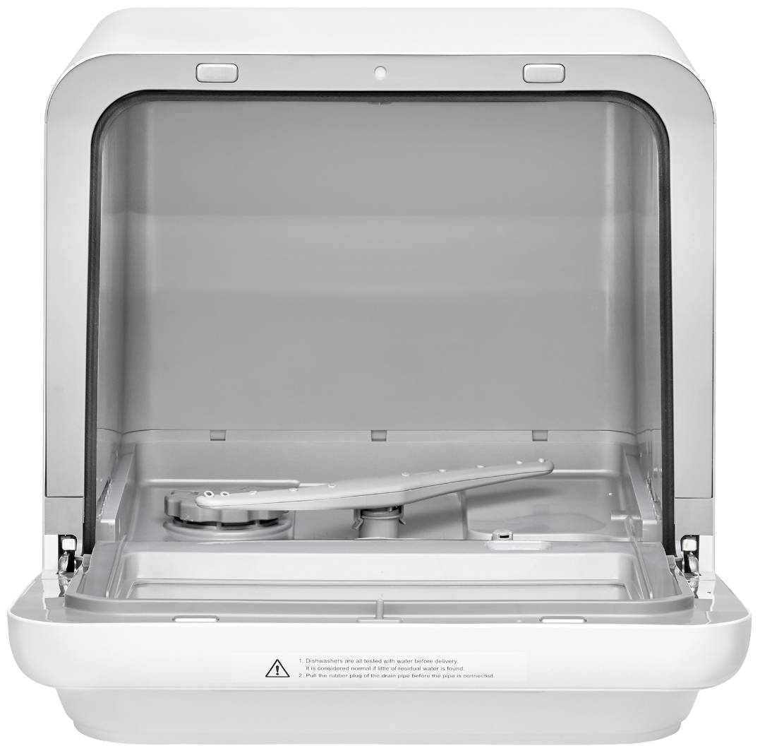 Bomann TSG 5701 Tisch-Geschirrspüler 420 mm EEK: G (A - G) Standgerät Weiß