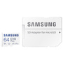 Samsung EVO Plus SDXC-Karte 64GB A1 Application Performance Class, Class 10, Class 10 UHS-I, UHS-I A1-Leistungsstandard, inkl