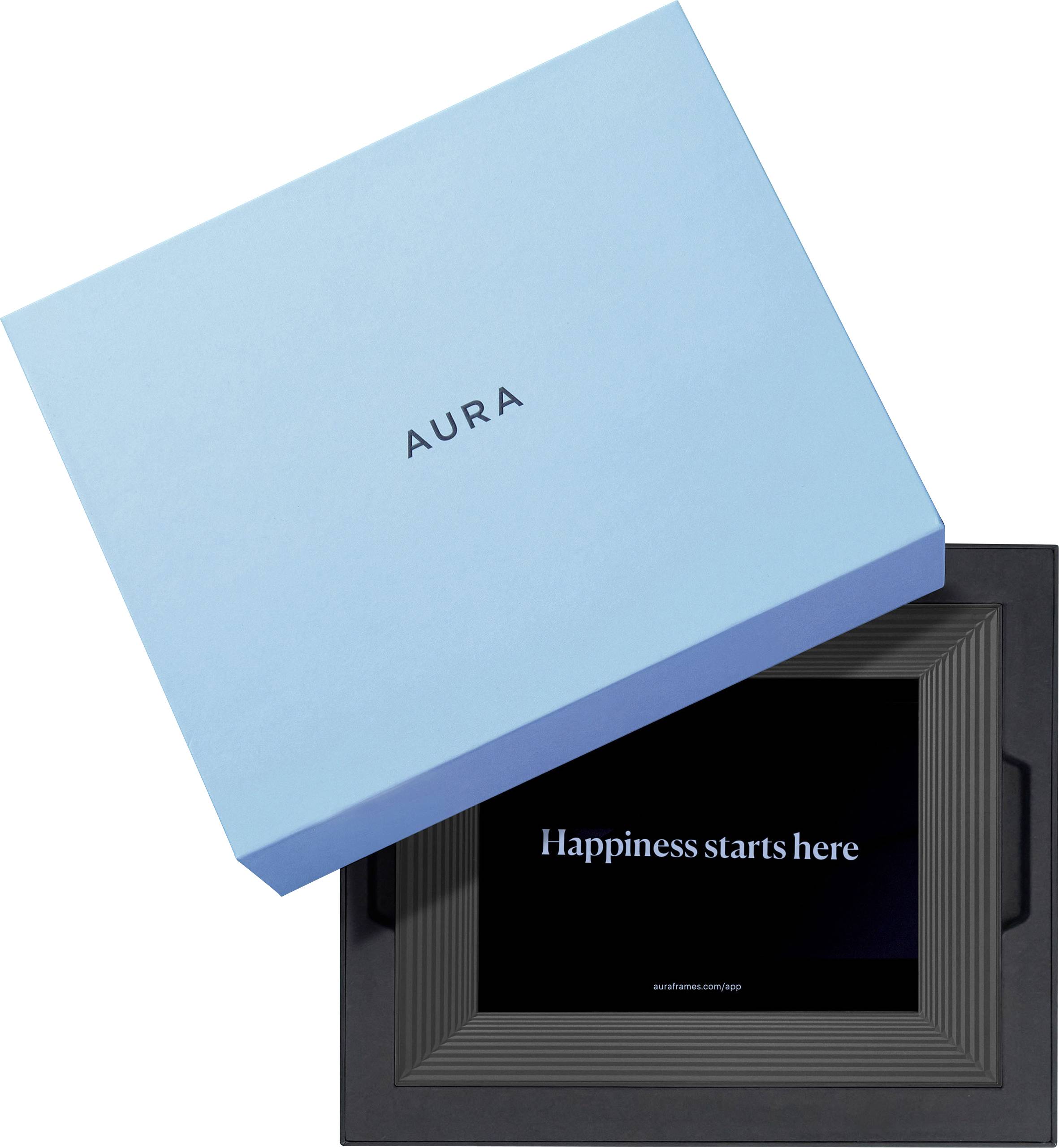 Aura Frames Mason Digitaler Bilderrahmen 22.9cm 9 Zoll 1600 x 1200 Pixel Graphite