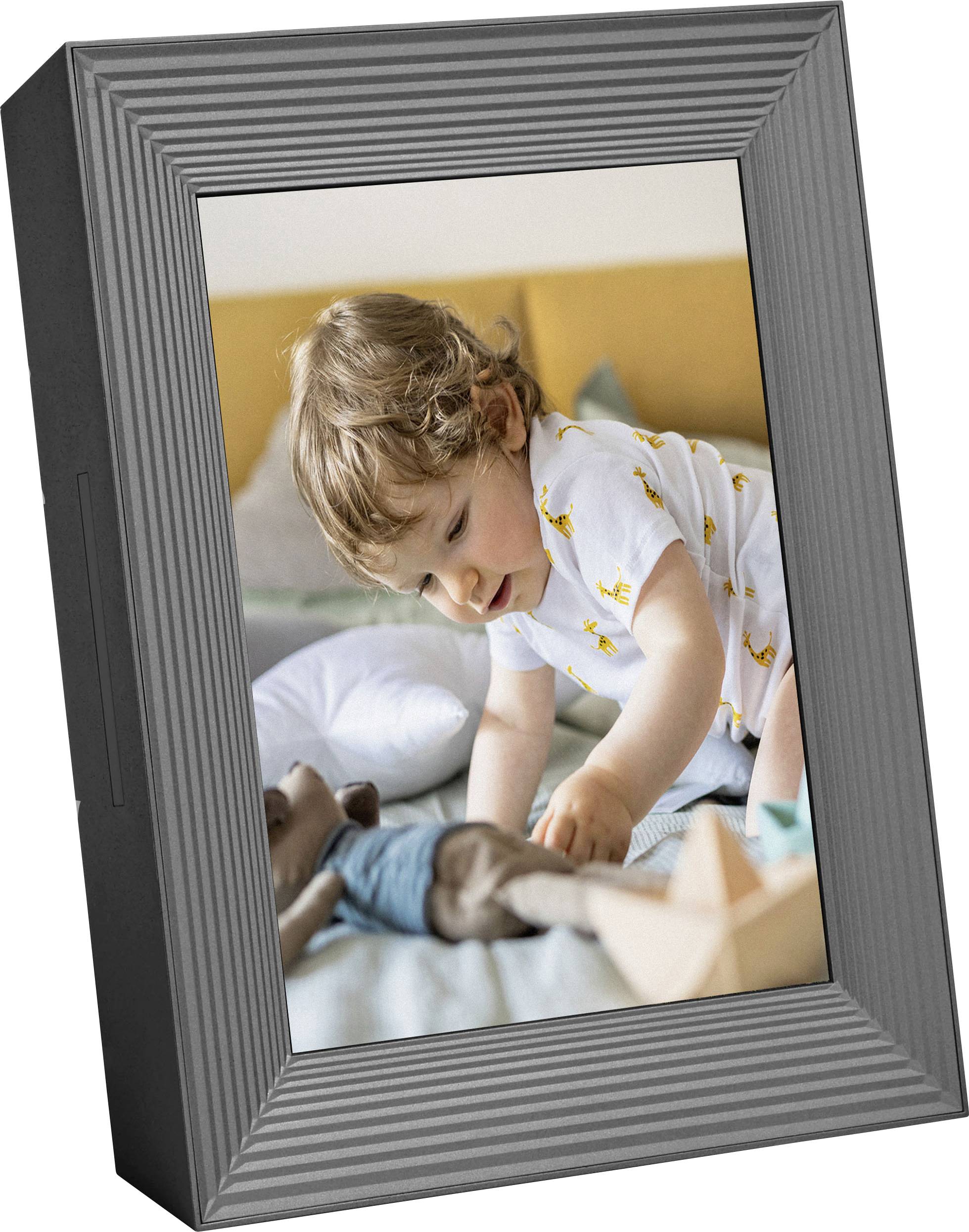 Aura Frames Mason Digitaler Bilderrahmen 22.9cm 9 Zoll 1600 x 1200 Pixel Graphite