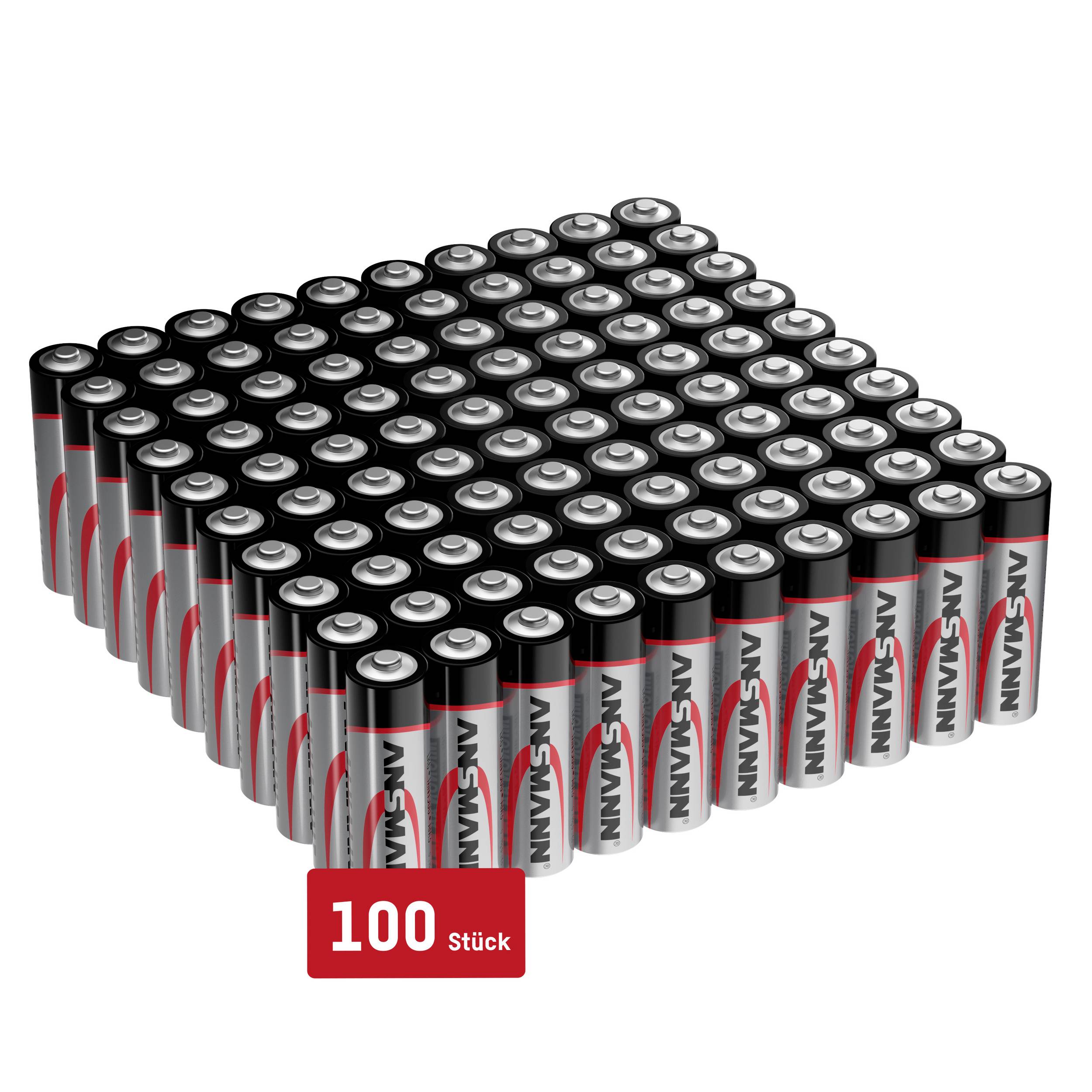 Ansmann Mignon AA LR6 100er Box Mignon (AA)-Batterie Alkali-Mangan 1.5V 100St.