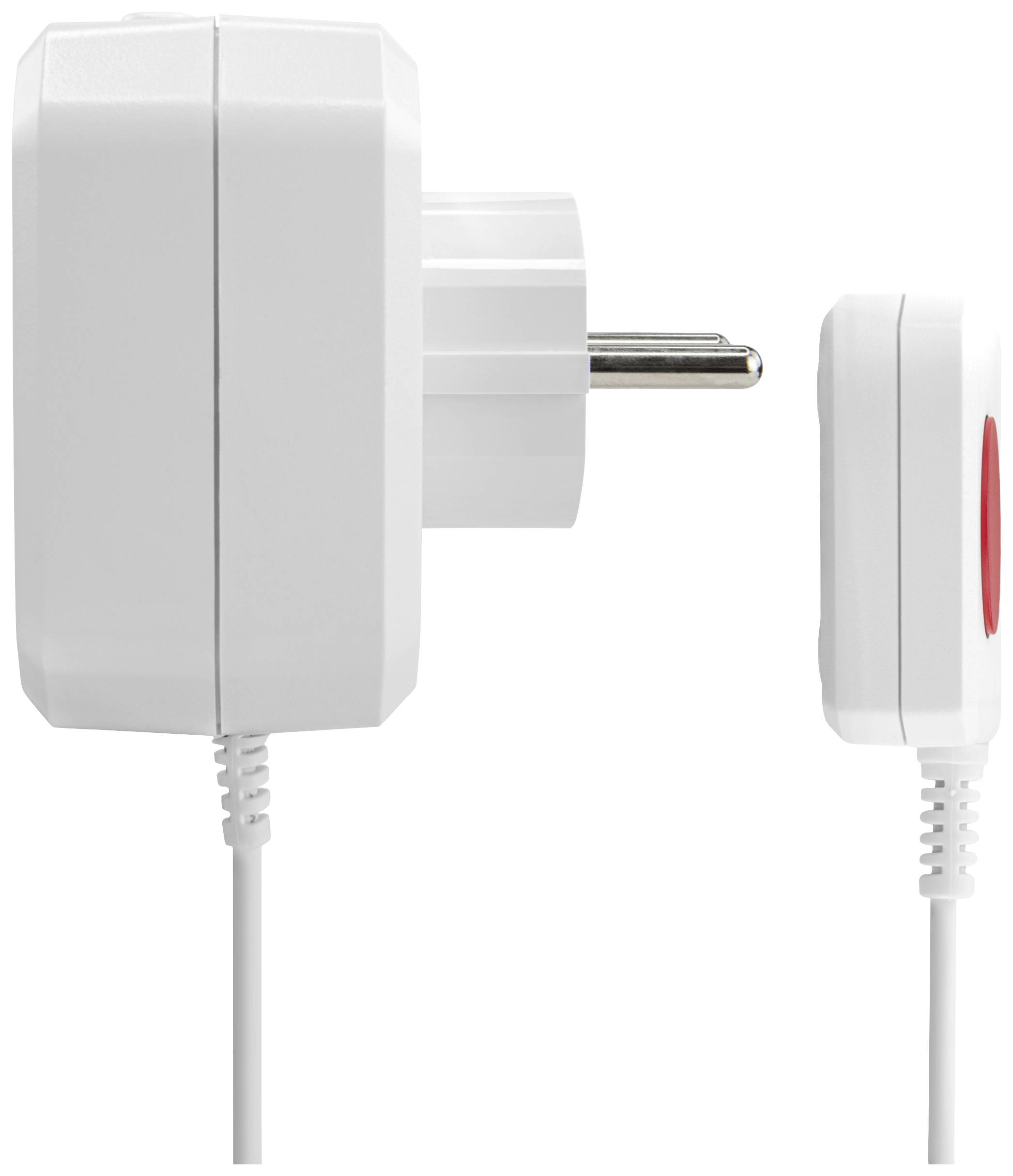 Ansmann 1260-0002 Energiesparsteckdose Weiß Schutzkontakt 1St.