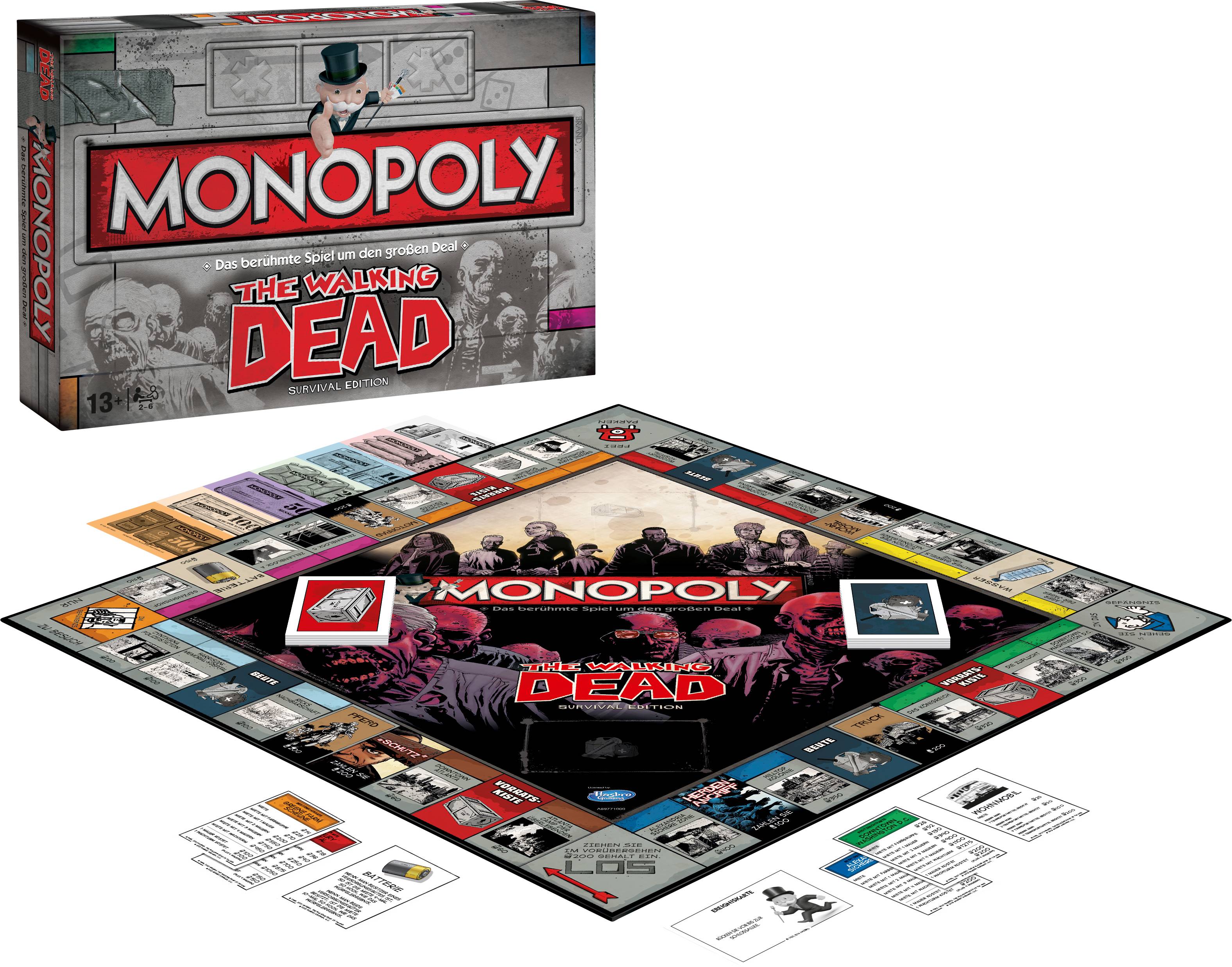 winning moves MONOPOLY - THE WALKING DEAD 43287