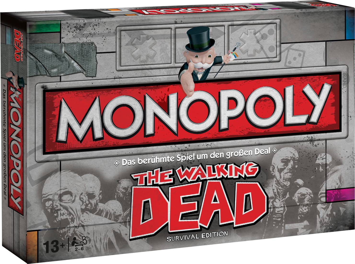 winning moves MONOPOLY - THE WALKING DEAD 43287