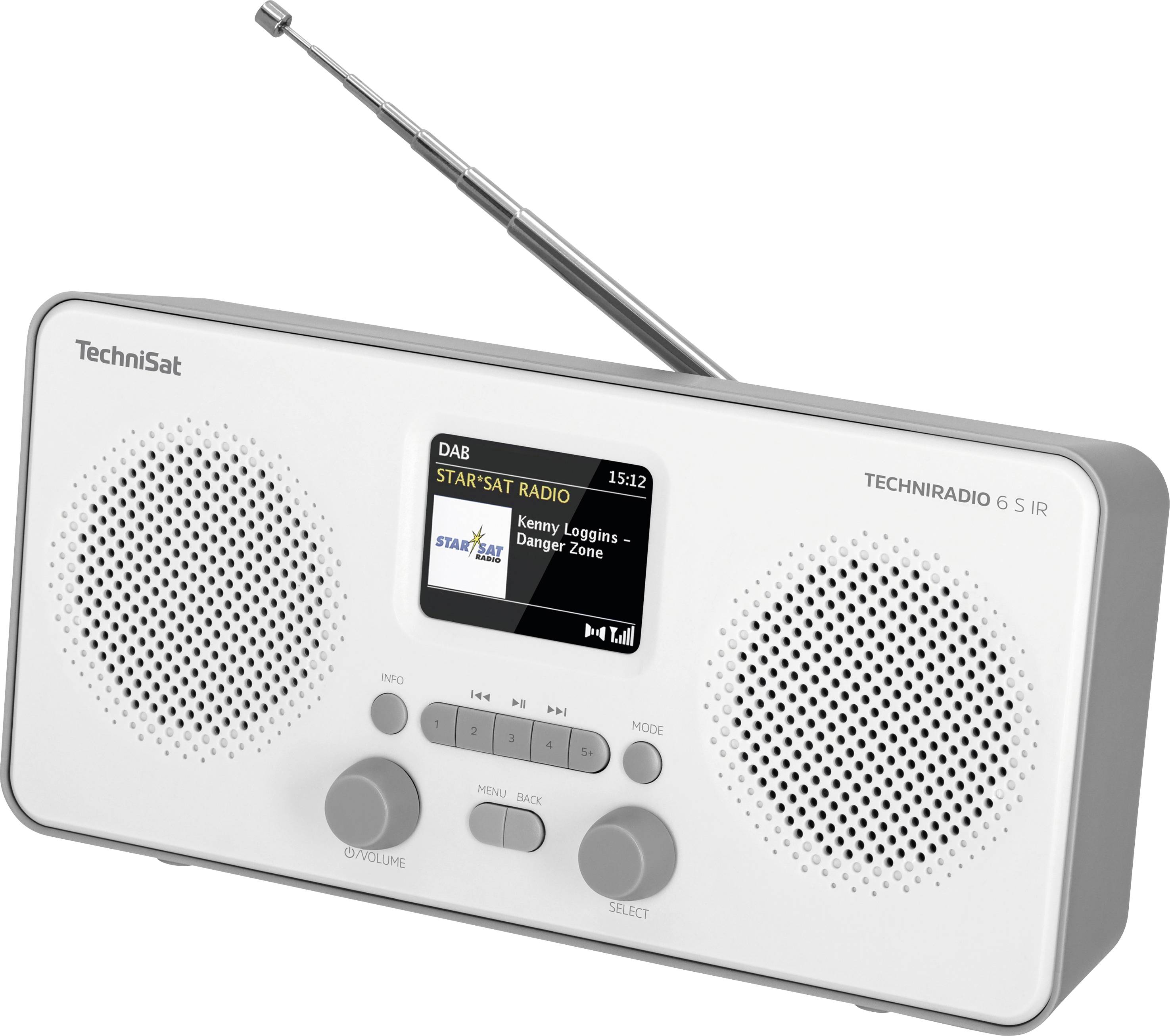 TechniSat TECHNIRADIO 6 S IR Tischradio DAB+, UKW Bluetooth®, DAB+