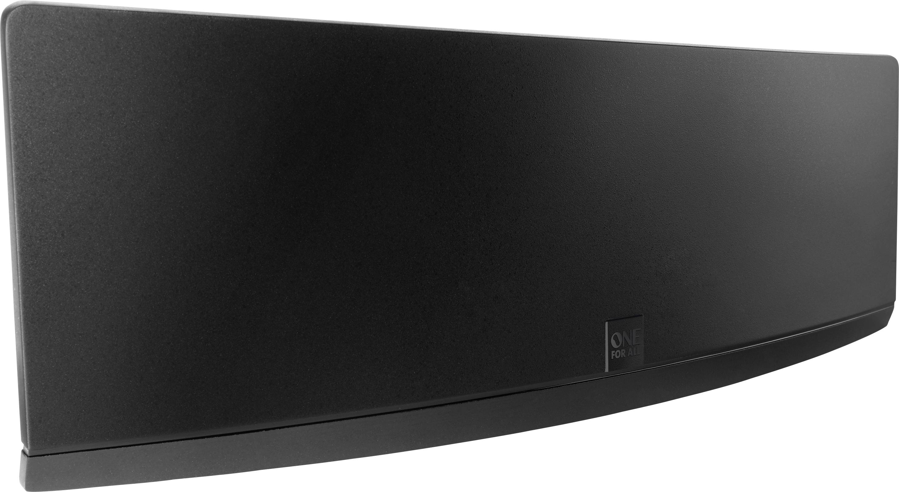 One For All SV 9430-5G Passive DVB-T/T2-Flachantenne Innenbereich Schwarz