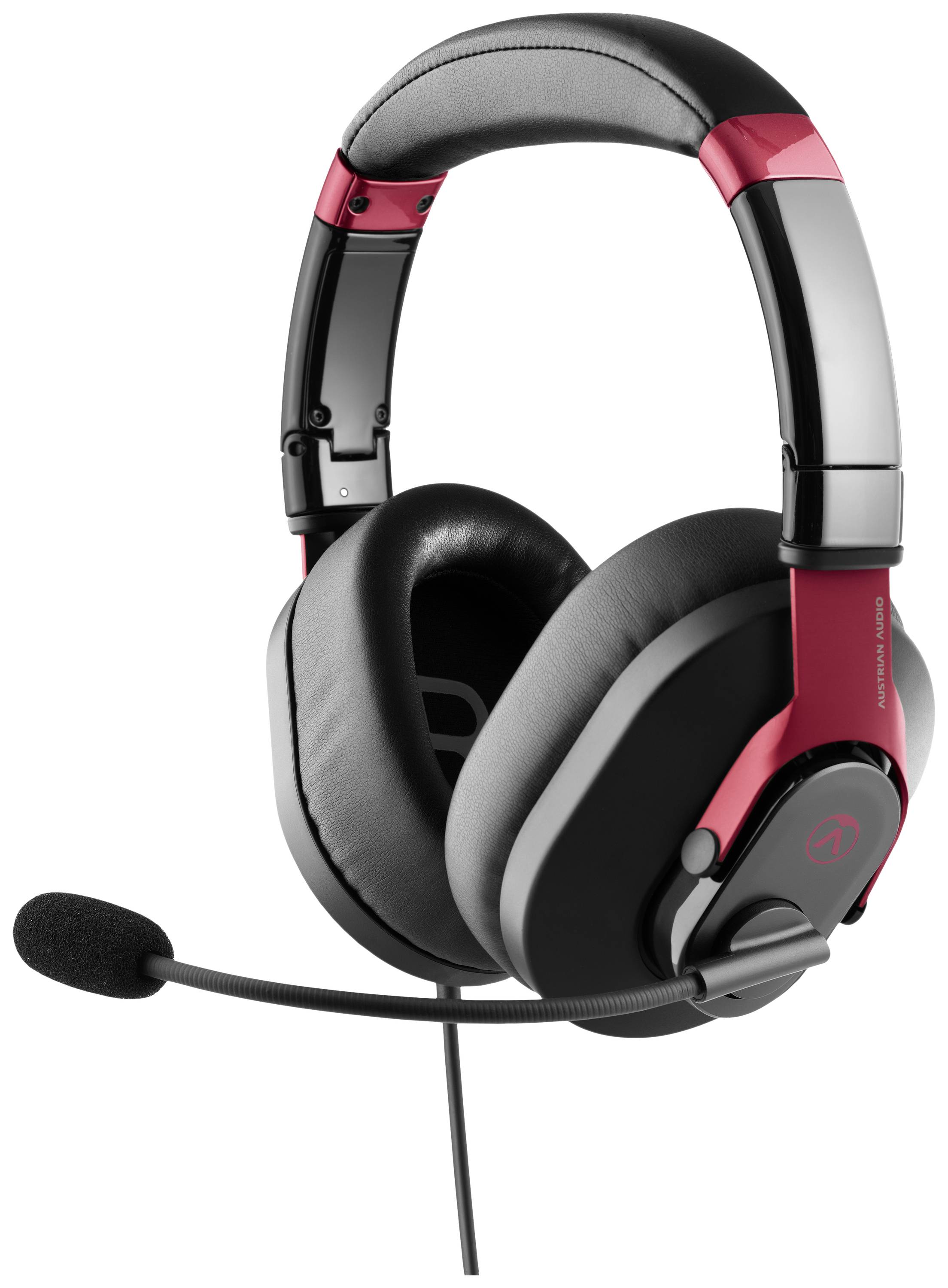 Austrian Audio PG16 Over Ear Headset kabelgebunden 7.1 Surround Schwarz Mikrofon-Stummschaltung Gaming