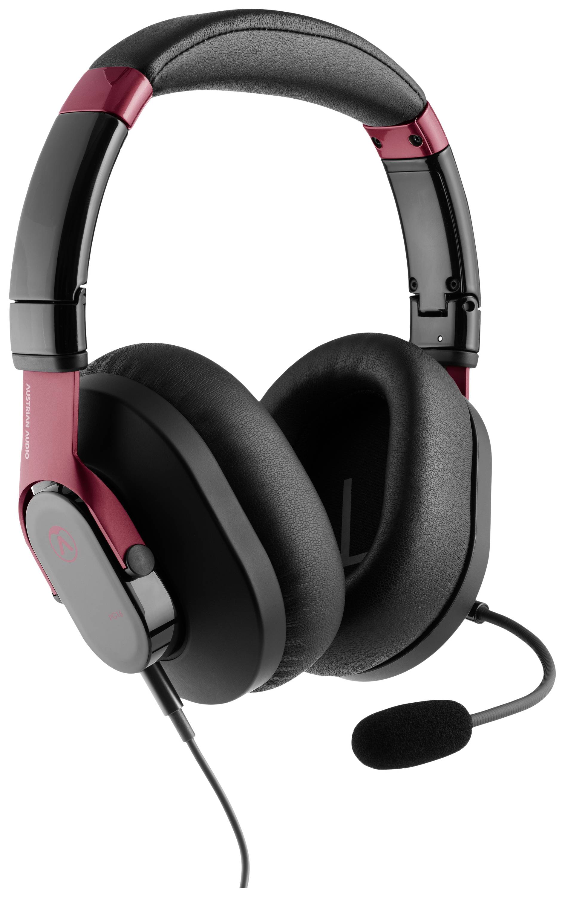 Austrian Audio PG16 Over Ear Headset kabelgebunden 7.1 Surround Schwarz Mikrofon-Stummschaltung Gaming