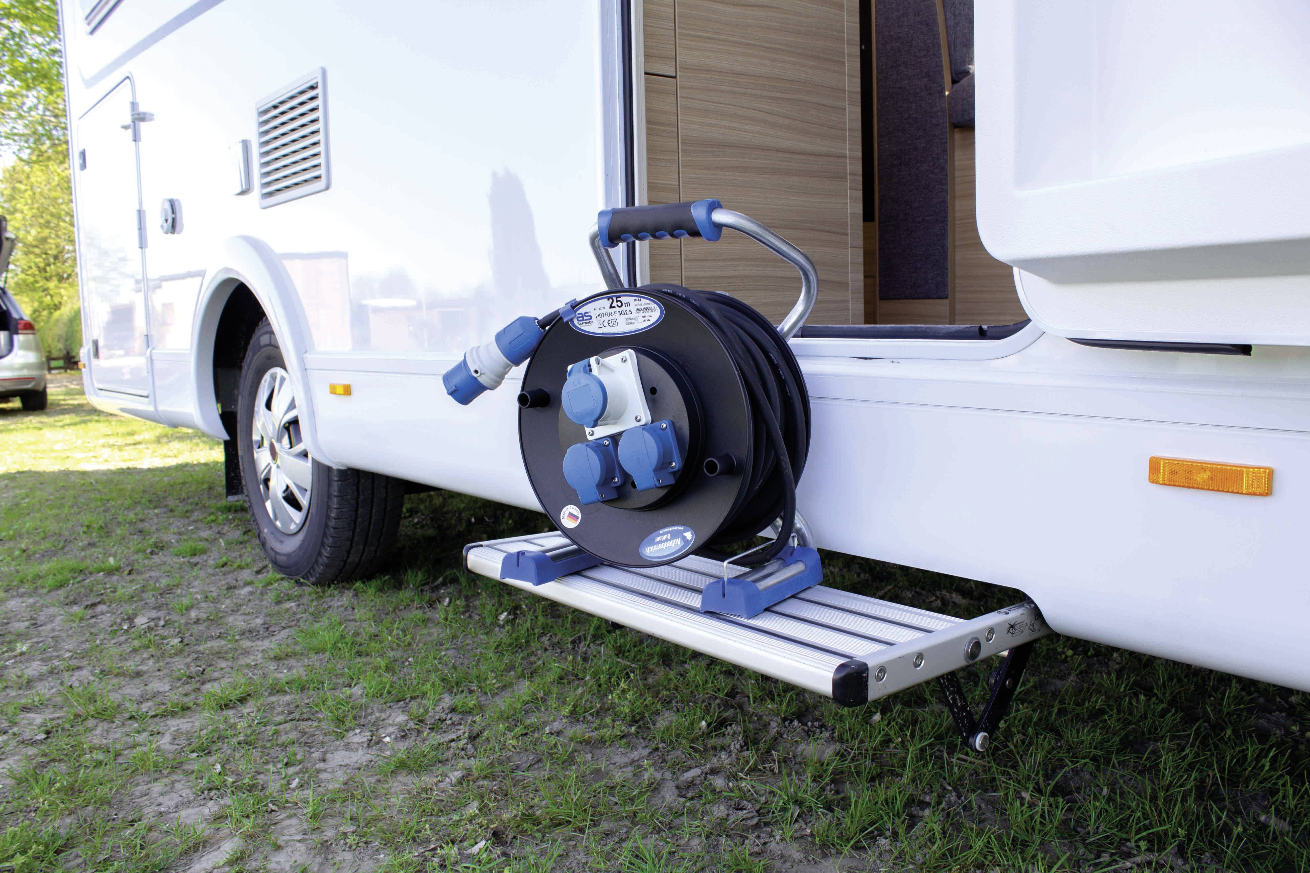 AS Schwabe 22176 Kabeltrommel 25m CEE-Stecker 16A 3polig