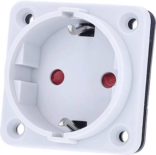 AS Schwabe 45084 Einbau-Steckdose IP20 Grau