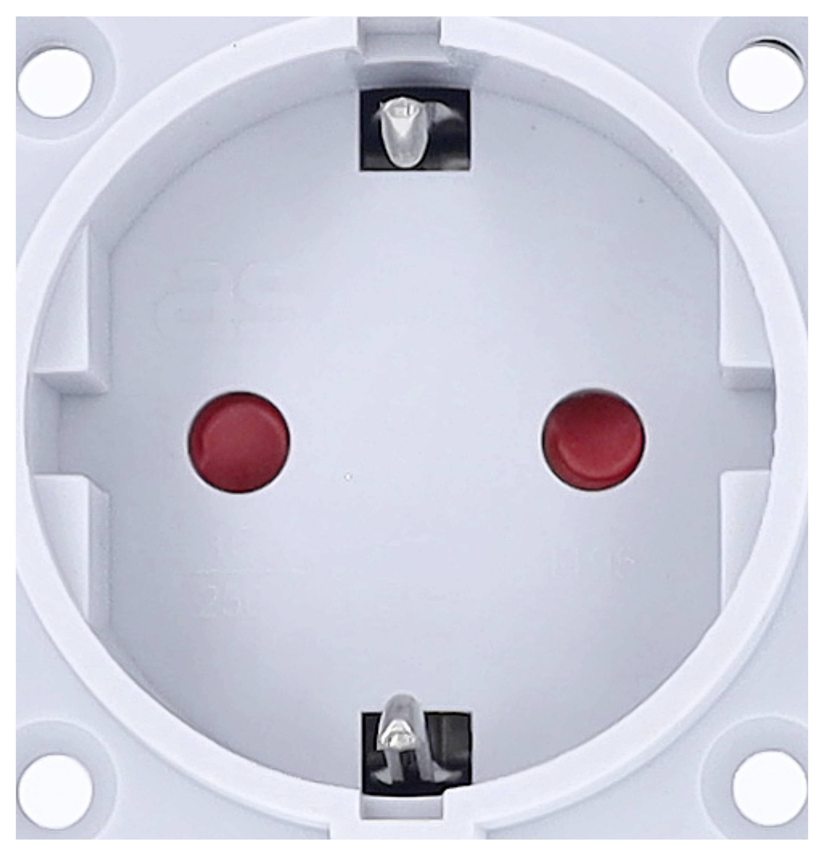 AS Schwabe 45084 Einbau-Steckdose IP20 Grau