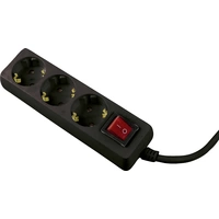 AS Schwabe 11392 Steckdosenleiste mit Schalter Schwarz Schutzkontakt 1St. AS Schwabe 11392 Steckdosenleiste mit Schalter Schwarz Schutzkontakt 1St.