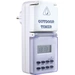 AS Schwabe 24033 Steckdosen-Zeitschaltuhr digital Wochenprogramm 3500W IP44 AS Schwabe 24033 Steckdosen-Zeitschaltuhr digital Wochenprogramm 3500W IP44