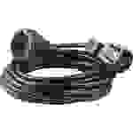 AS Schwabe 50522 alimentation Rallonge noir 5 m H05VV-F 3G 1,5 mm²