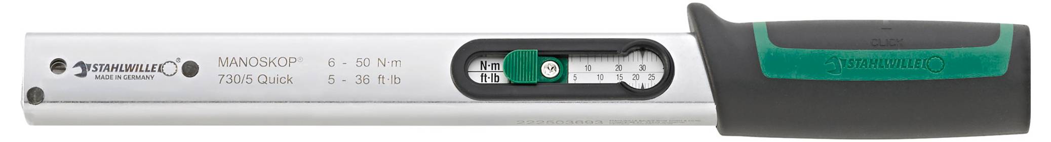 Stahlwille 730/5 QUICK 50184005 Drehmomentschlüssel 6 - 50 Nm
