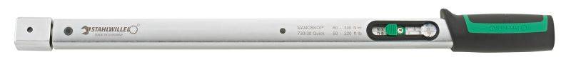 Stahlwille 730/30 QUICK 50184030 Drehmomentschlüssel kalibriert (ISO) 60 - 300 Nm