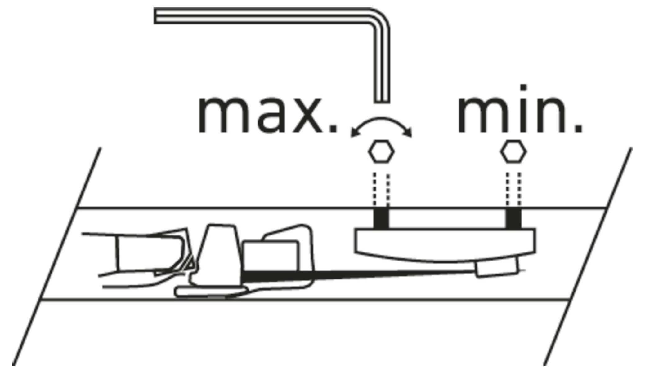 Diagramm, das einen Kraftstoffmessermechanismus mit den Bezeichnungen 