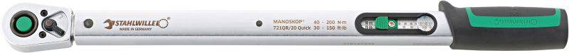Stahlwille 721QR/20 QUICK 50204120 Drehmomentschlüssel kalibriert (ISO) 40 - 200 Nm