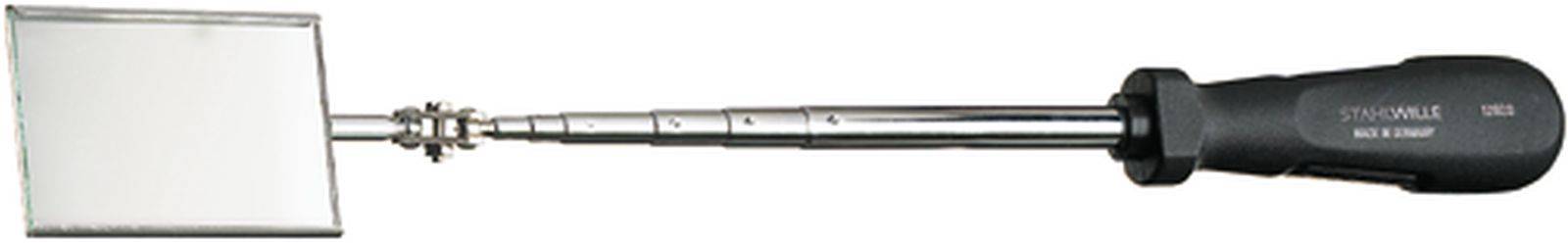 Stahlwille 12920N TELESKOP-SPIEGEL, RECHTECKIG Inspektionsspiegel ausziehbar Spiegel-Größe: (B x H)