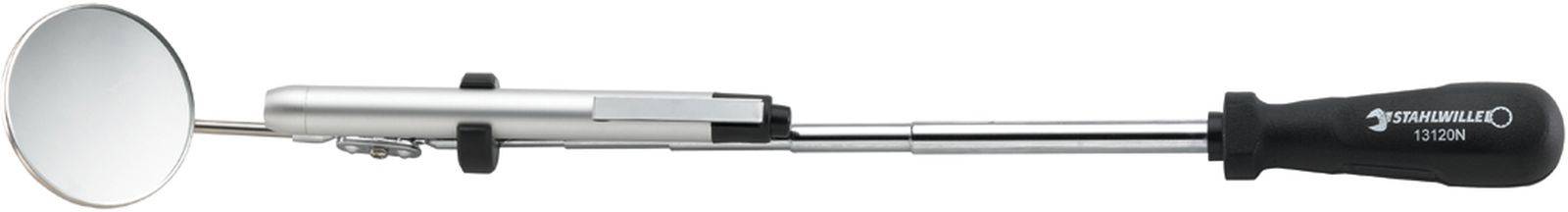 Stahlwille 13120N TELESKOP-HOHLSPIEGEL MIT BELEUCHTUNG Inspektionsspiegel ausziehbar