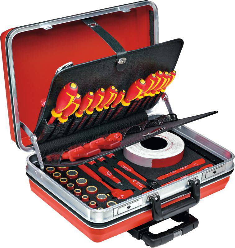 Stahlwille 13300 VDE 96838193 Werkzeugkoffer bestückt (L x B x H) 520 x 450 x 285mm