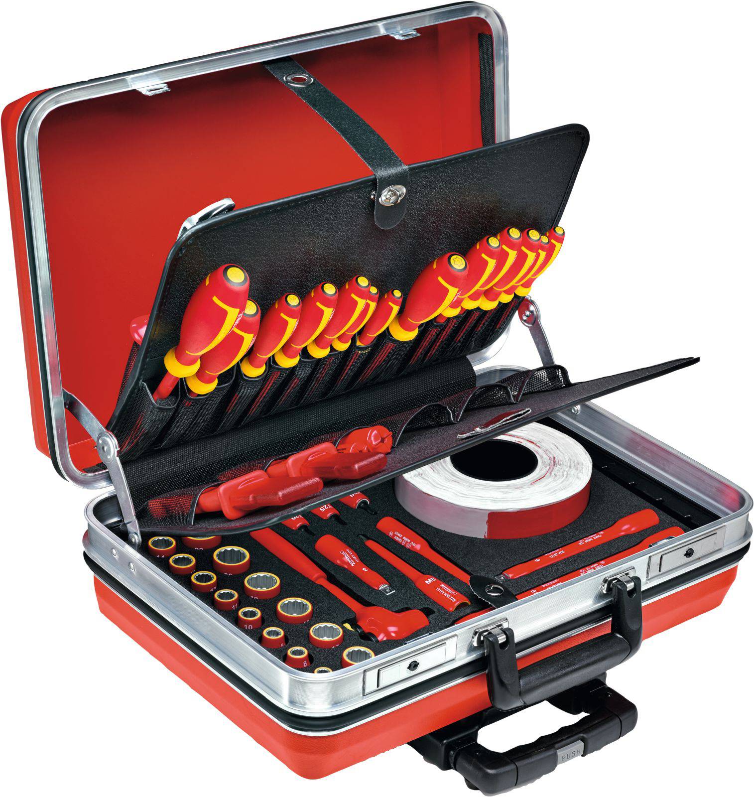 Stahlwille 13300 VDE 96838193 Werkzeugkoffer bestückt (L x B x H) 520 x 450 x 285mm