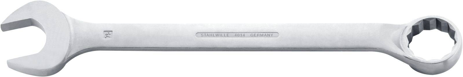 Stahlwille 40147575 4014 SW 75 RING-MAULSCHLUESSEL Ring-Maulschlüssel Schlüsselweite (Metrisch) 75mm