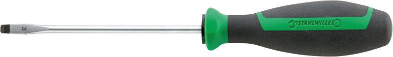 Stahlwille 4621 0 0,4X 2,5X 80 SCHLITZSCHRAUBENDREHER MIT DRALL-GRIFF Schlitz-Schraubendreher