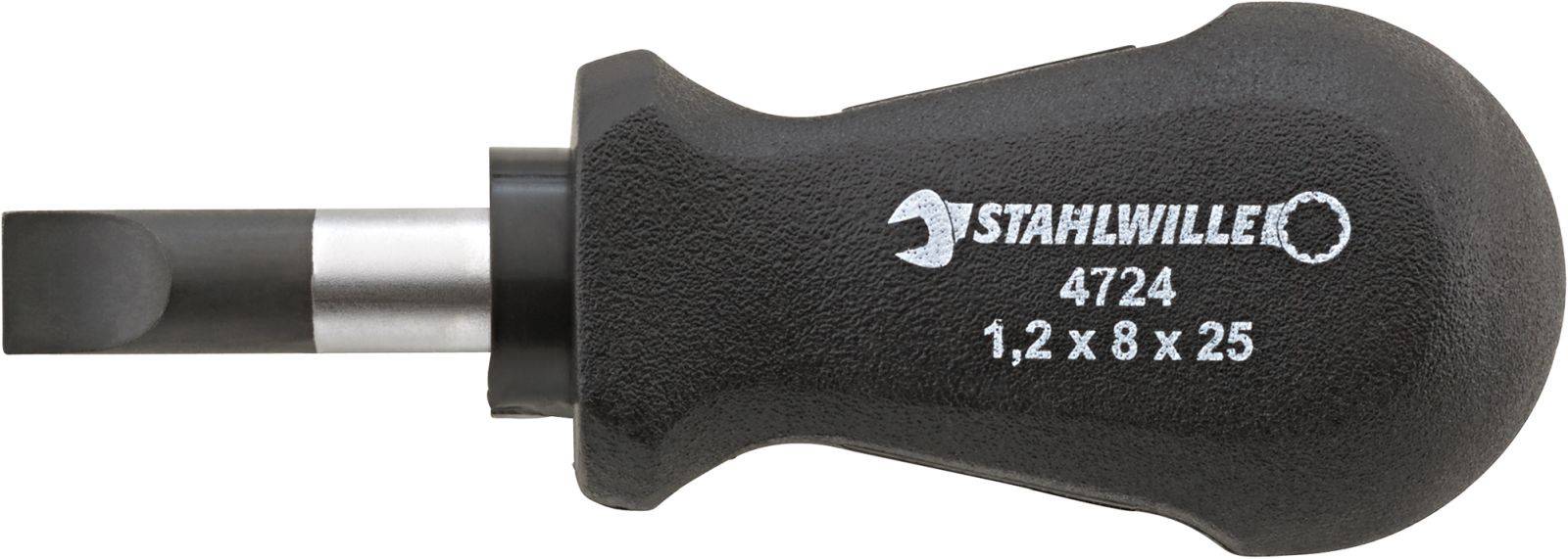Stahlwille 4724 1 0,6X3,5X 25 VERGASERSCHRAUBENDREHER Schlitz-Schraubendreher