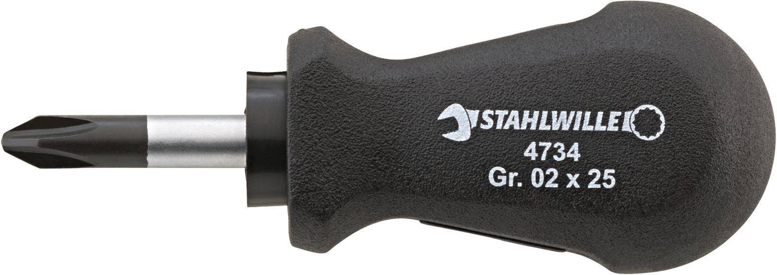 Stahlwille 4734 1 KREUZSCHLITZSCHRAUBENDREHER 47341001 Kreuzschlitz-Schraubendreher 1