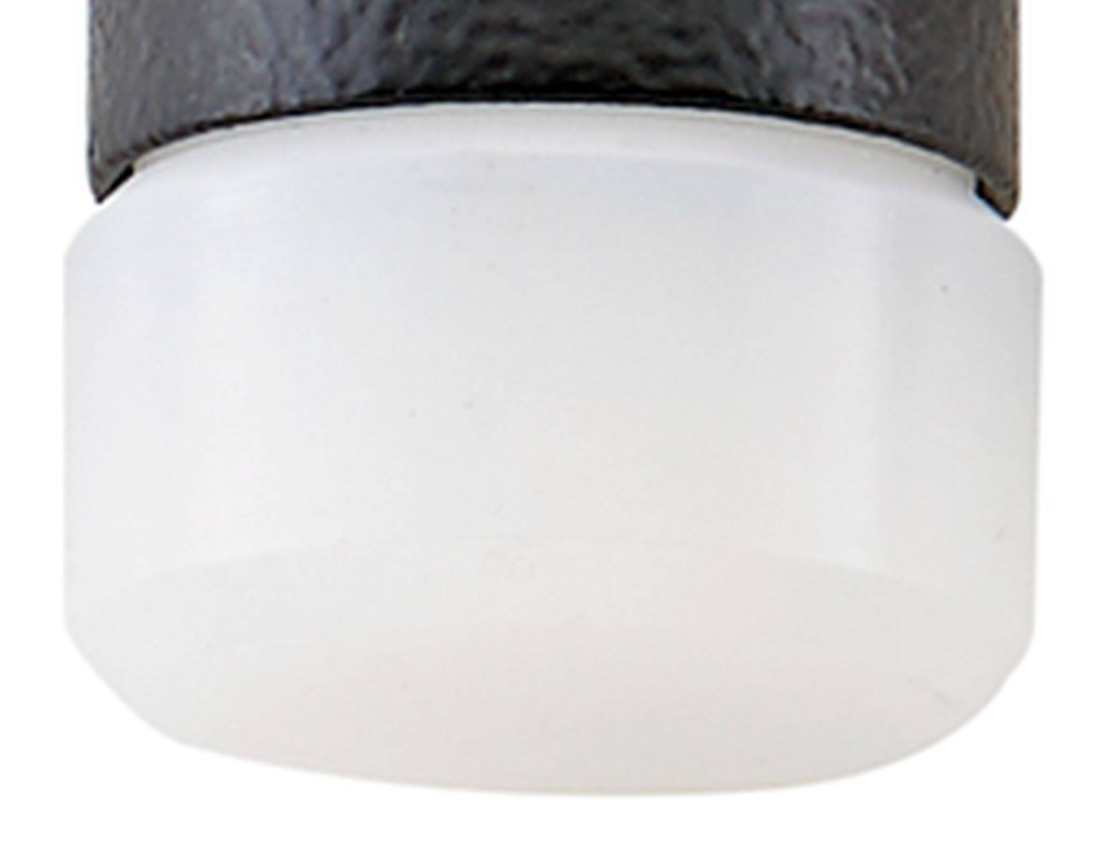 Ein weißer, runder Kunststoffbehälter mit einem schwarzen Deckel, meist als Vorratsbehälter oder Dose verwendet.