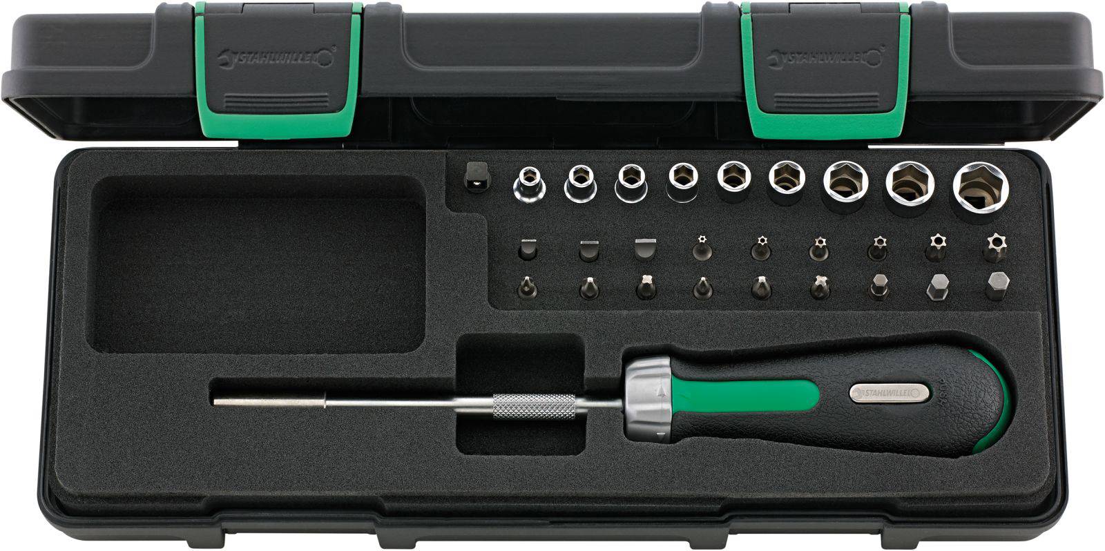 Stahlwille 4008/27/1R KN 96182203 Bit-Ratsche 1/4" (6.3 mm)