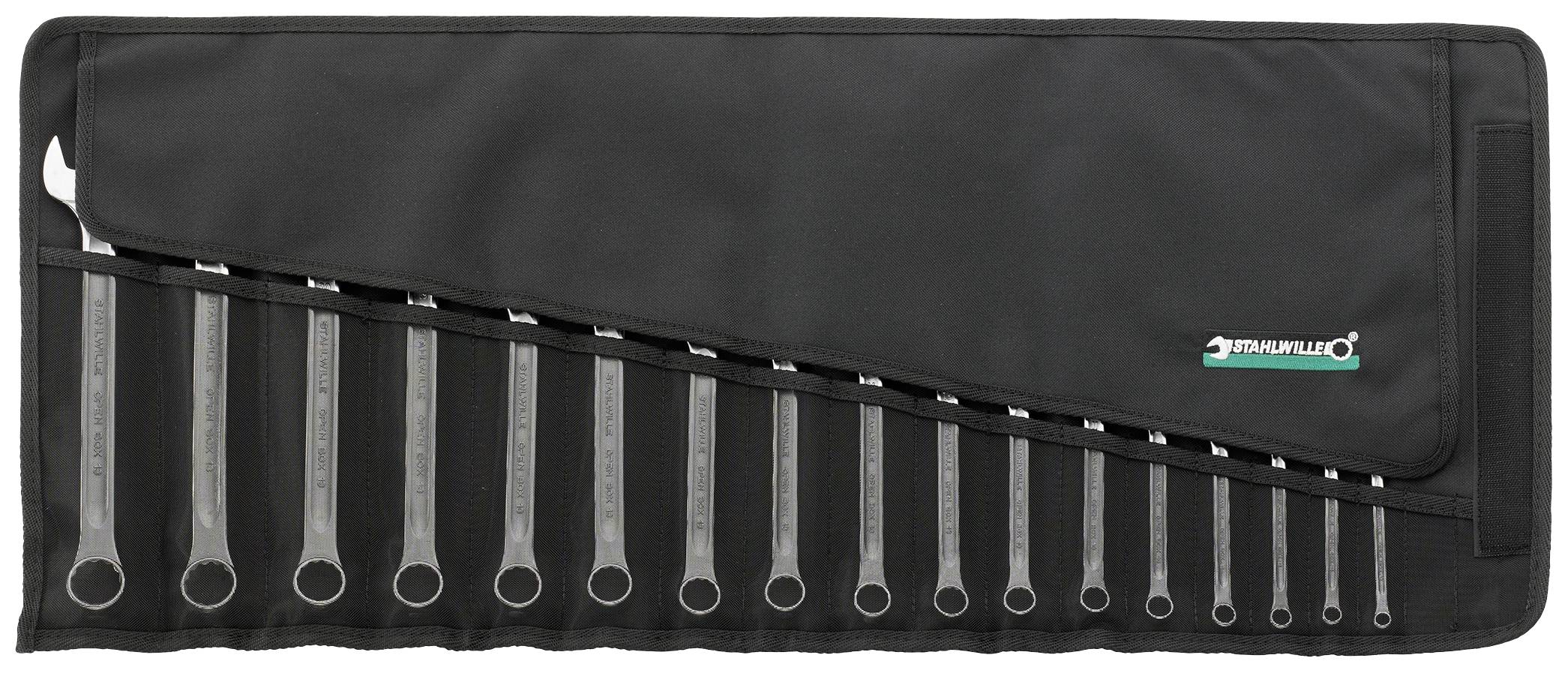 Stahlwille 96400804 13/17 Ring-Maulschlüssel-Satz Schlüsselweite (Metrisch) 6 - 22mm