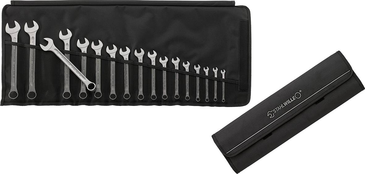 Stahlwille 96400804 13/17 Ring-Maulschlüssel-Satz Schlüsselweite (Metrisch) 6 - 22mm