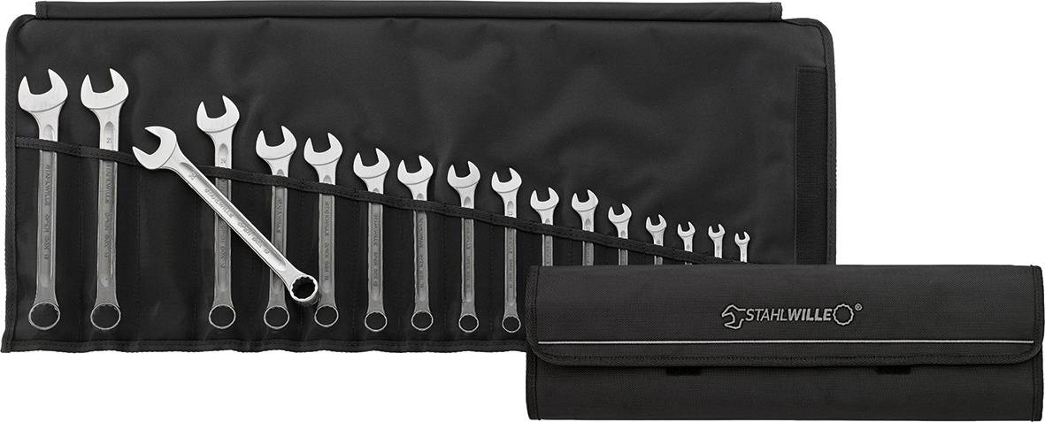 Stahlwille 96400804 13/17 Ring-Maulschlüssel-Satz Schlüsselweite (Metrisch) 6 - 22mm