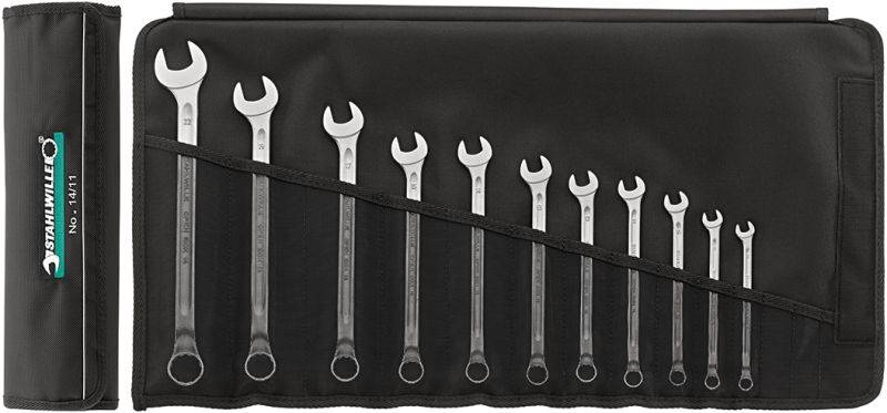 Stahlwille 96401005 14/17 Ring-Maulschlüssel-Satz Schlüsselweite (Metrisch) 6 - 22mm