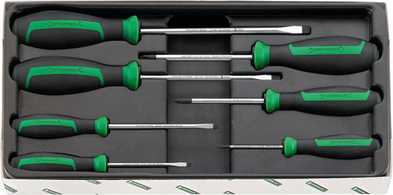 Stahlwille 4691 SATZ DRALL-SCHRAUBENDREHER Schraubendreher-Set