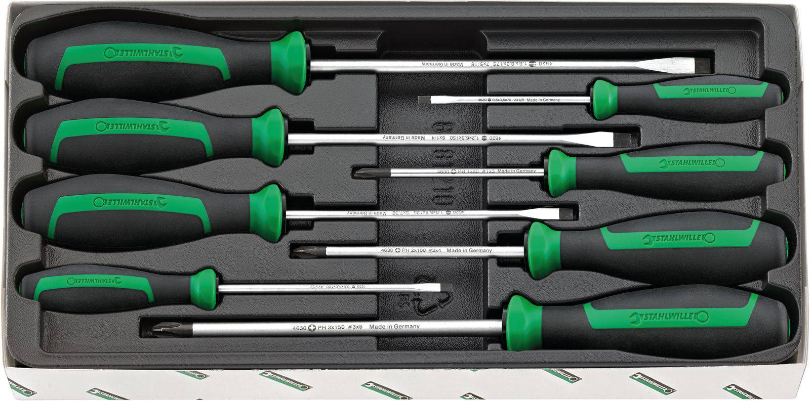 Stahlwille 4692 SATZ DRALL-SCHRAUBENDREHER Schraubendreher-Set