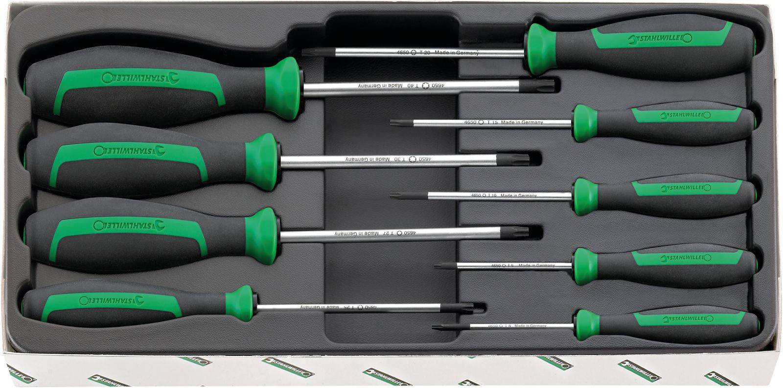 Stahlwille 4694 TX-SCHRAUBENDREHER TX-Schraubendreher Größe (Schraubendreher) T 8, T 9, T 10, T 15, T 20, T 25, T 27, T 30, T 40